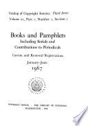 Catalog of Copyright Entries. Fourth Series