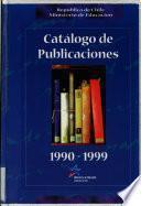 Catálogo de publicaciones del Ministerio de Educación