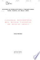 Catálogo descriptivo del Museo Nacional de Bellas Artes