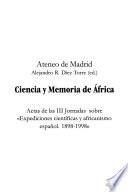 Ciencia y memoria de Africa
