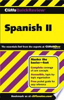 CliffsQuickReview Spanish II