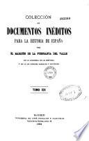 Coleccion de documentos ineditos para la historia de Espana