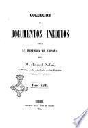 Coleccion de documentos ineditos para la historia de Espana