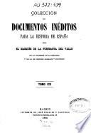 Colección de documentos inéditos para la historia de España tomo 109