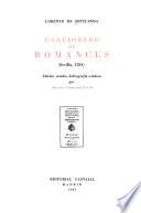 Colección de romanceros de los siglos de oro: Cancionero de romances - Sevilla 1584 [por] Lorenzo de Sepúlveda