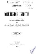 Coleccion documentos inéditos para la historia de Espana