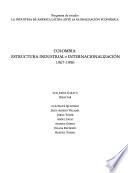 Colombia, estructura industrial e internacionalización, 1967-1996