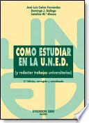 Cómo estudiar en la U.N.E.D. (y redactar trabajos universitarios)