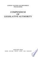Compendium of Legislative Authority