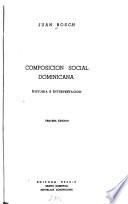 Composición social dominicana