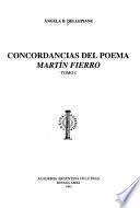 Concordancias del poema Martín Fierro