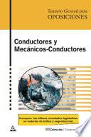 Conductores Y Mecanicos-conductores. Temario General Para Oposiciones.ebook