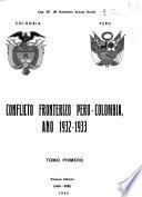 Conflicto fronterizo Perú-Colombia, 1932-1933