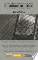 Congreso Internacional del Mundo del Libro (7-10 de sept. de 2009-Cd. de México): Memoria