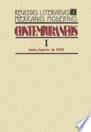 Contemporáneos I, junio-agosto de 1928