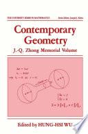 Contemporary Geometry