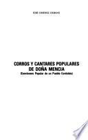 Corros y cantares populares de Doña Mencia