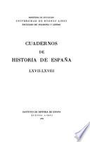 Cuadernos de historia de España