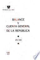 Cuenta General de la Republica de la Republica
