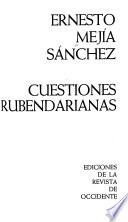 Cuestiones rubendarianas