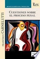 Cuestiones sobre el proceso penal