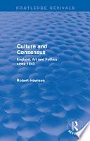 Culture and Consensus (Routledge Revivals)