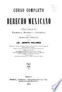 Curso completo de derecho mexicano
