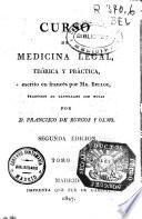 Curso de medicina legal, teórica y práctica, escrito en frances