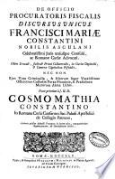 De officio procuratoris fiscalis