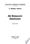 Del romancero dominicano