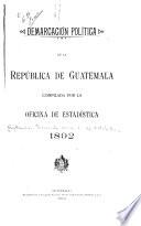 Demarcación política de la República de Guatemala