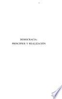 Democracia: principios y realización