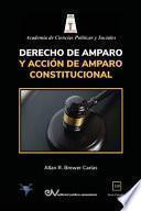 DERECHO DE AMPARO Y ACCIÓN DE AMPARO CONSTITUCIONAL