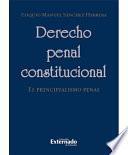Derecho penal constitucional. El principialismo penal