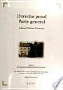 Derecho penal. Parte general