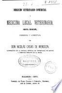 Derecho veterinario comercial y medicina legal veterinaria