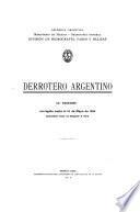 Derrotero argentino