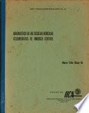 Diagnostico de Las Escuelas Agricolas Segundarias de America Central