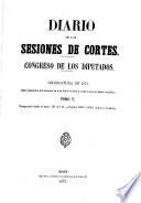 Diario de las Sesiones de Cortes, Congreso de los Diputados