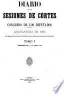 Diario de las Sesiones de Cortes, Congreso de los Diputados