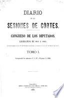 Diario de las Sesiones de Cortes, Congreso de los Diputados