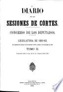 Diario de las sesiones de Cortes