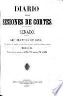 Diario de las sesiones de Cortes