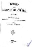 Diario de las sesiones ...