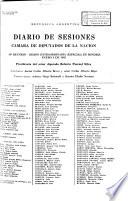 Diario de sesiones de la Cámara de Diputados