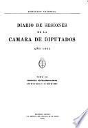 Diario de sesiones de la Cámara de Diputados
