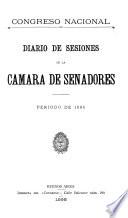 Diario de sesiones de la camara de Senadores
