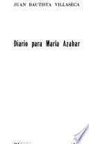 Diario para María Azahar