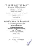 Diccionario de Bolsillo Español-inglés Y Inglés-español