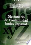Diccionario de contabilidad inglés-español